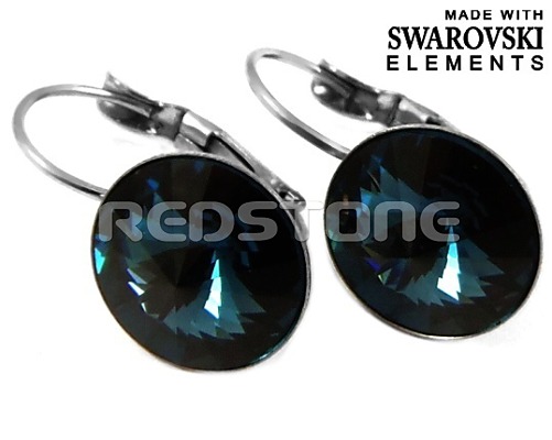 Náušnice Swarovski Elements RED8046